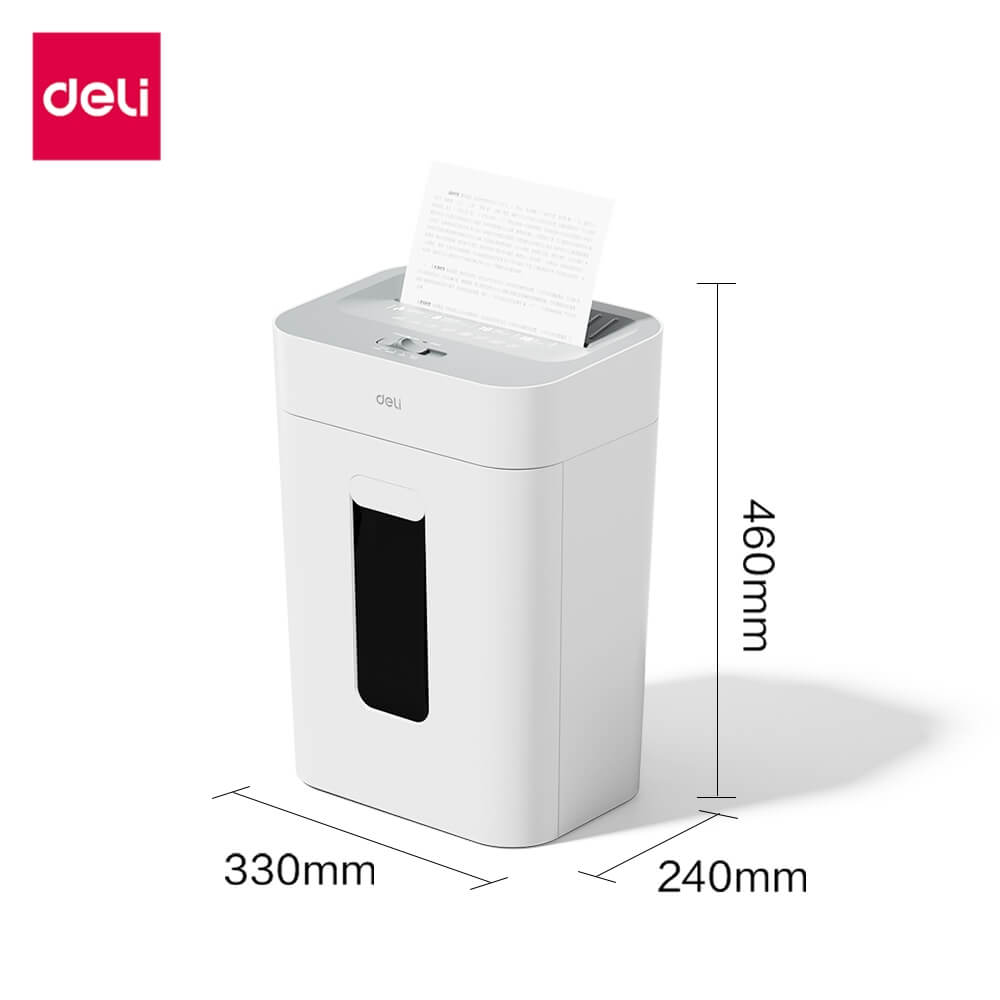 เครื่องทำลายเอกสาร DELI ET012-WH-01 18ลิตร สีขาว